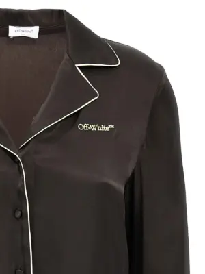 Pajama shirt Woman OFF-WHITE Black
