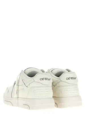'Out Of Office' sneakers 89% bovine leather 11% recycled polyester OFF-WHITE White