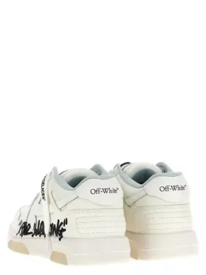 'Out Of Office' sneakers 89% bovine leather 11% recycled polyester OFF-WHITE White/Black