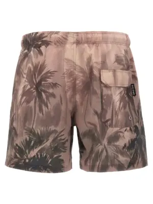 'Sunset Palms' swimsuit PMFD012S25FAB00261106110 PALM ANGELS Multicolor