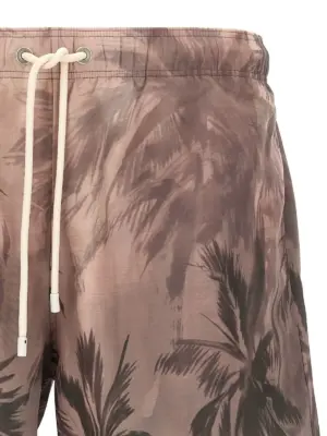 'Sunset Palms' swimsuit Man PALM ANGELS Multicolor