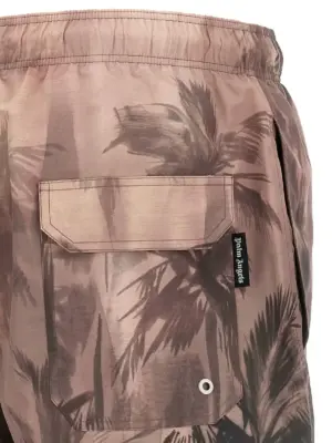 'Sunset Palms' swimsuit 100% polyester PALM ANGELS Multicolor