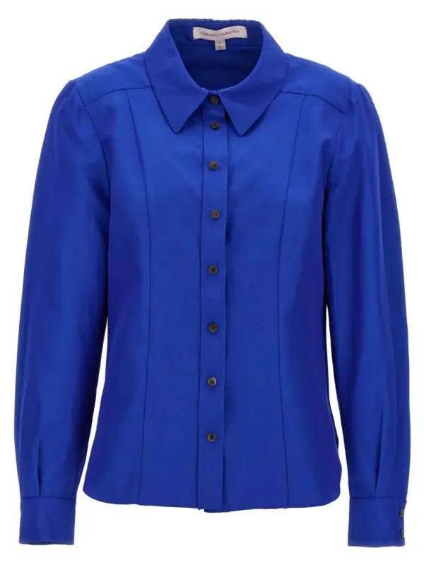 Viscose shirt CAROLINA HERRERA Blue