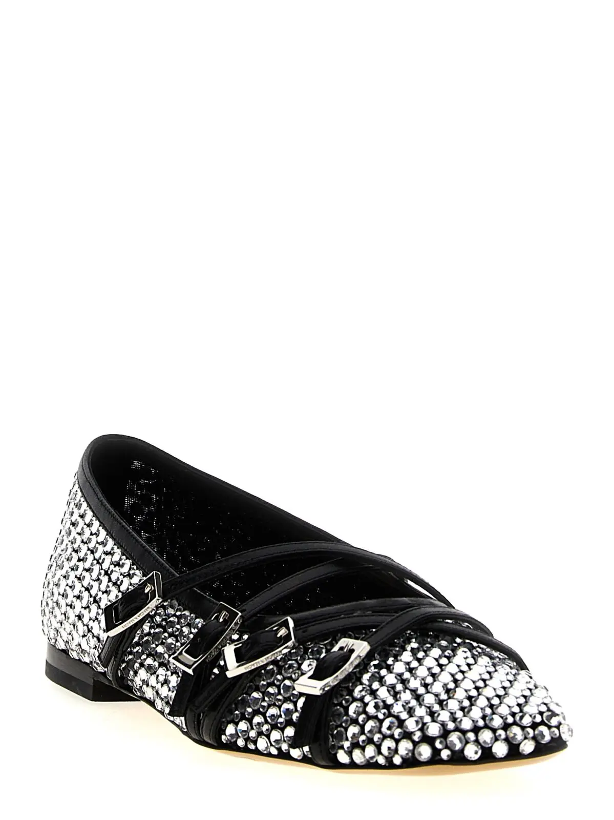 Балетки Mach Mach Crystal Net Чорні 2 'Crystal Net' ballet flats R25S092710NETB17BLACK MACH & MACH Black