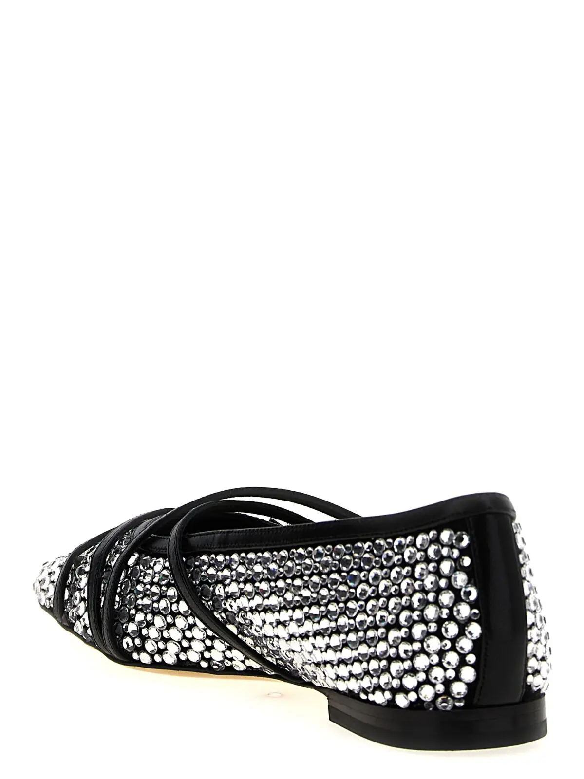 Балетки Mach Mach Crystal Net Чорні 3 'Crystal Net' ballet flats Woman MACH & MACH Black