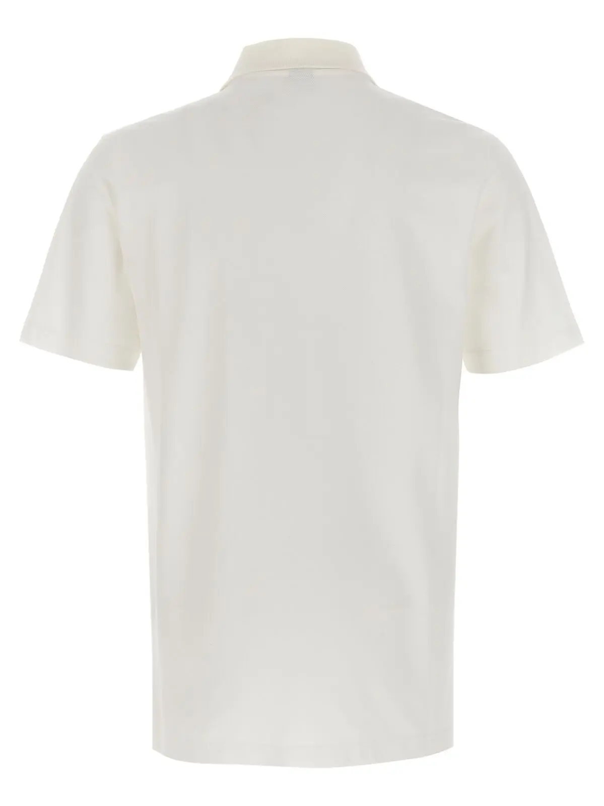 Поло Berluti Leather Tab Біле 2 'Leather Tab' polo shirt R28JPS85001000 BERLUTI White