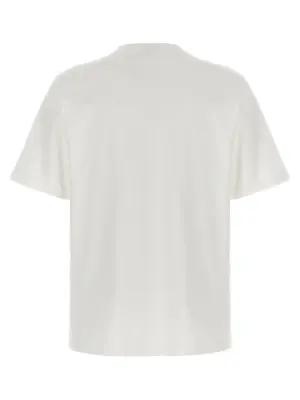 'Leather Tab' T-shirt R28JRS155001000 BERLUTI White