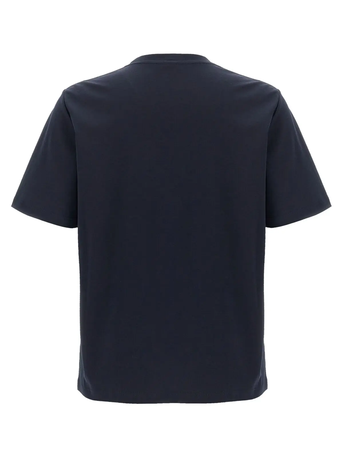 Футболка Berluti Leather Tab Синя 2 'Leather Tab' T-shirt R28JRS155002651 BERLUTI Blue