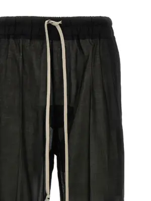 'Dietrich drawstring' pants Woman RICK OWENS Black