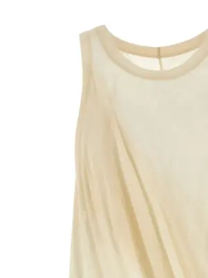 'Anthem Tank' top Man RICK OWENS Beige