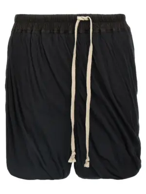 'DBL Long Boxers' bermuda shorts RICK OWENS Black