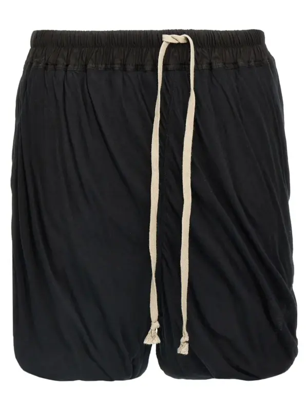'DBL Long Boxers' bermuda shorts RICK OWENS Black