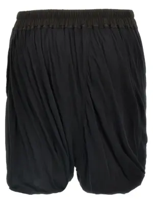 'DBL Long Boxers' bermuda shorts RR01E5304UCDB09 RICK OWENS Black
