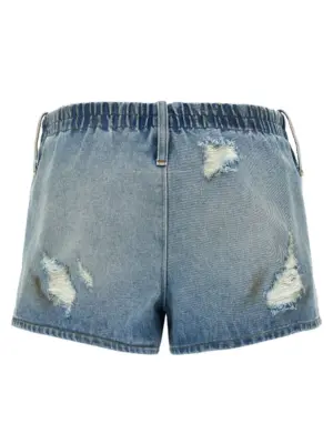Used shorts S62MU0066M30018964 MM6 MAISON MARGIELA Light Blue