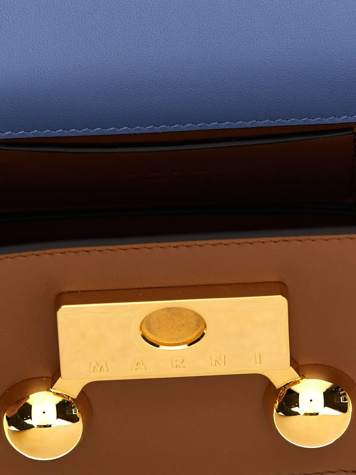 Міні-сумка через плече Marni Trunkaroo Багатокольорова 4 'Trunkaroo' mini shoulder bag 100% calfskin leather (Bos Taurus) MARNI Multicolor