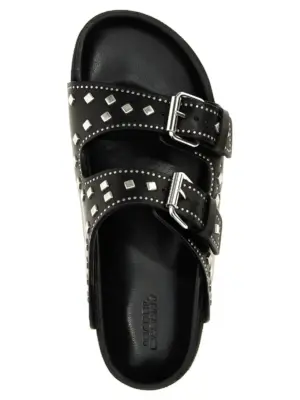 'Lennyo' sandals 100% leather ISABEL MARANT Black