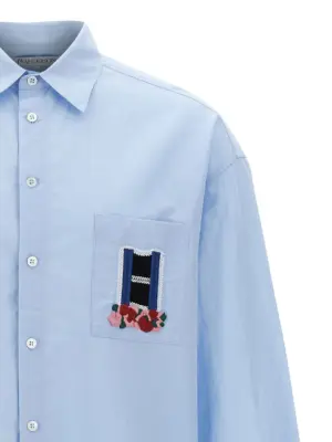 'Window' shirt Man J.W.ANDERSON Light Blue