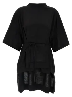 Asymmetric T-shirt DI.LA3 PARI' Black