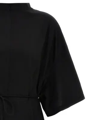 Asymmetric T-shirt Woman DI.LA3 PARI' Black