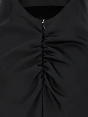 'Ninfa' dress 100% polyester THE ANDAMANE Black