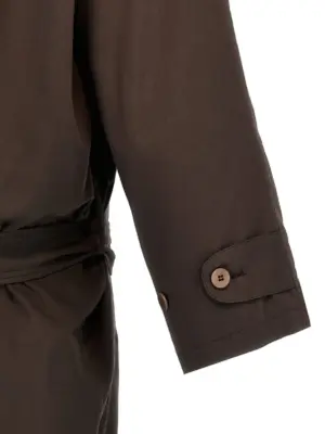 'La Sapienza' coat 100% cotton MAGLIANO Brown