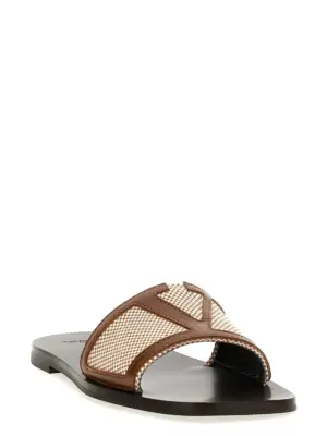 Valentino Garavani 'VLogo' sandals W2S0LK2JHBZS5 VALENTINO GARAVANI Brown