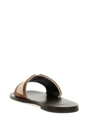 Valentino Garavani 'VLogo' sandals Woman VALENTINO GARAVANI Brown