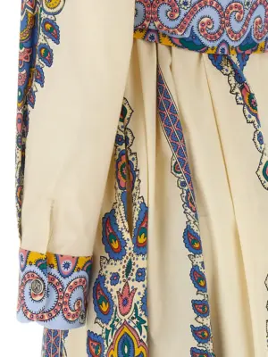 Paisley dress 97% cotton