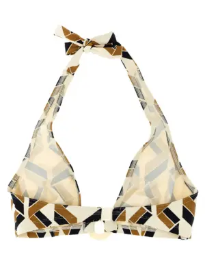 'Dimension' bikini top 032525IMPRIMESWIMNOIR ERES Multicolor