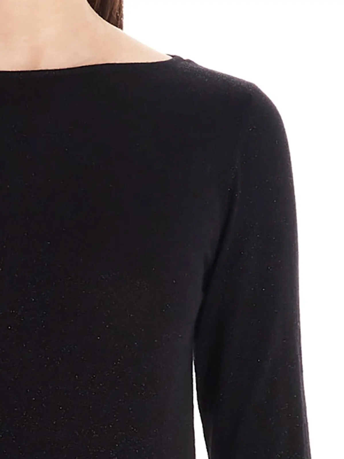 Светр Brunello Cucinelli Lurex Чорний 4 Lurex sweater 51% vw 22%si 20%pa 7%pl BRUNELLO CUCINELLI Black