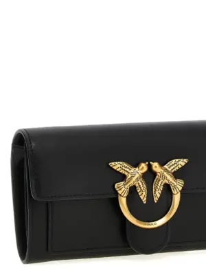 'Love Bag Simply' wallet Woman PINKO Black