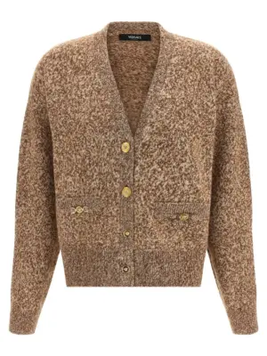 'Medusa '95' button cardigan VERSACE Beige