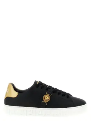 'Greca' sneakers VERSACE Black