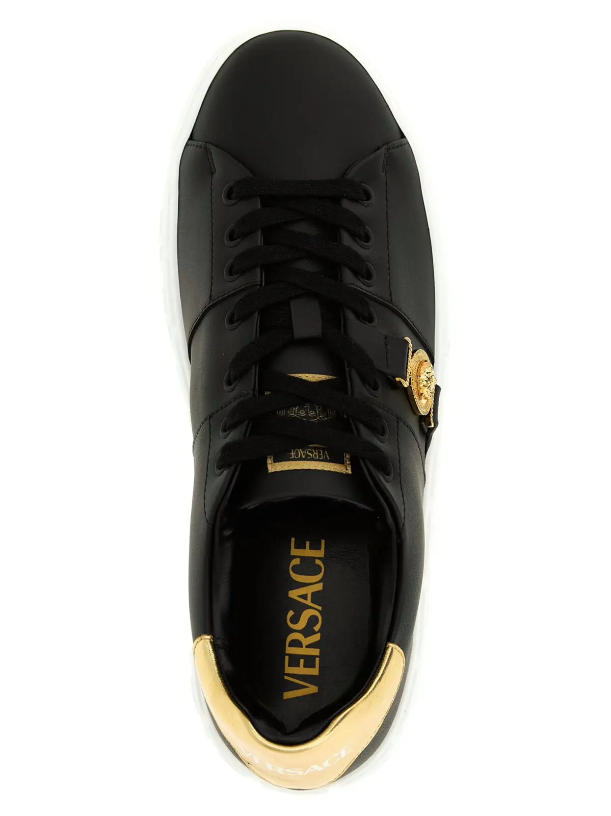 Кросівки Versace Greca Чорні 4 'Greca' sneakers 100% nylon VERSACE Black