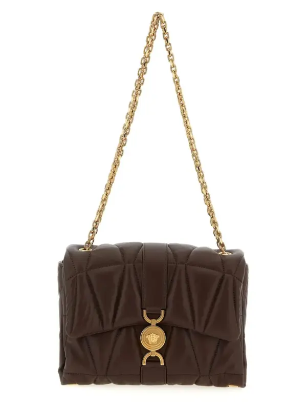 'Kleio' shoulder bag VERSACE Brown
