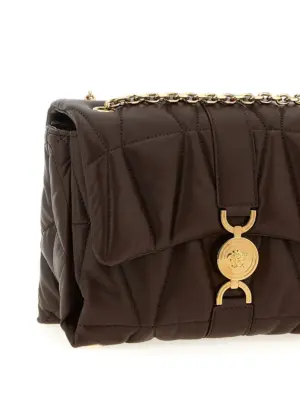 'Kleio' shoulder bag Woman VERSACE Brown
