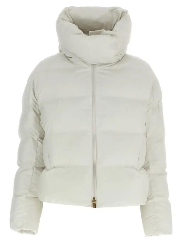 'Giza' down jacket PINKO White