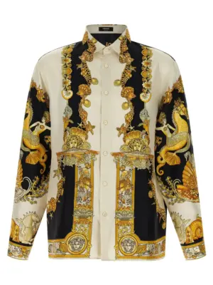'Coral Theatre' shirt VERSACE Multicolor