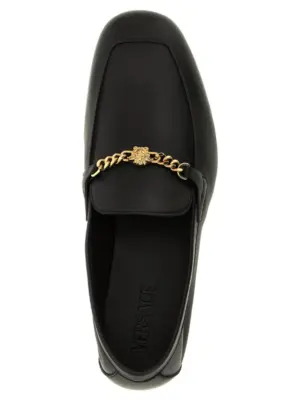 'Medusa' slippers 100% calfskin leather (Bos Taurus) VERSACE Black