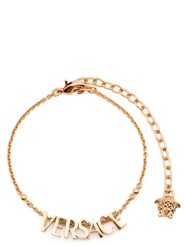 'Versace Logo' bracelet VERSACE Gold