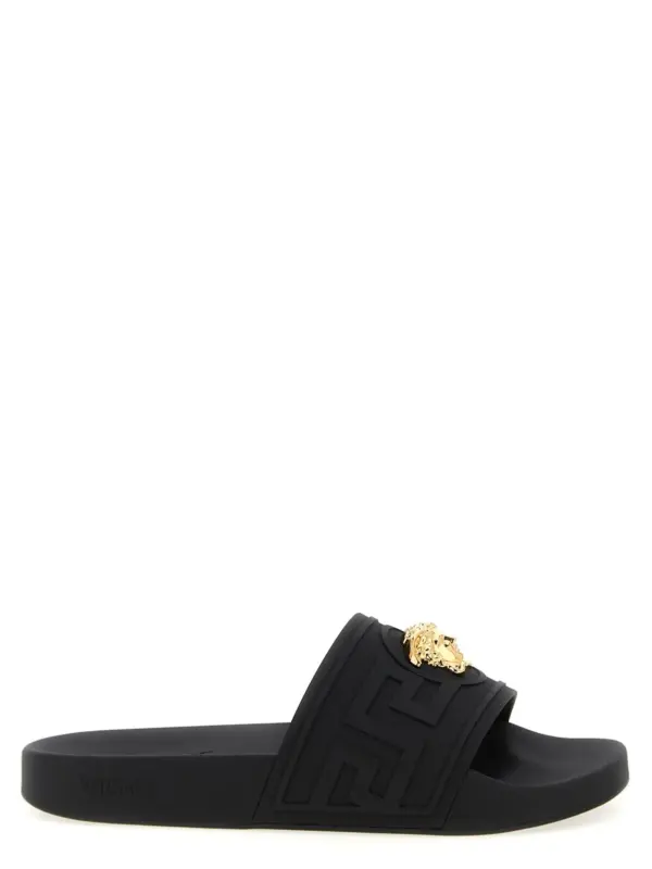 'La Medusa' slides VERSACE Black