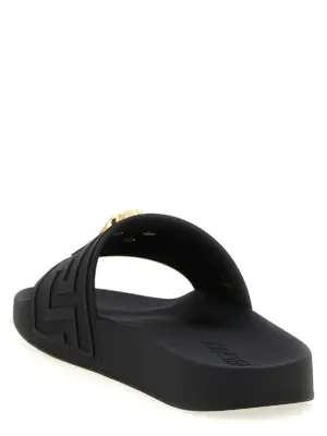 'La Medusa' slides Man VERSACE Black