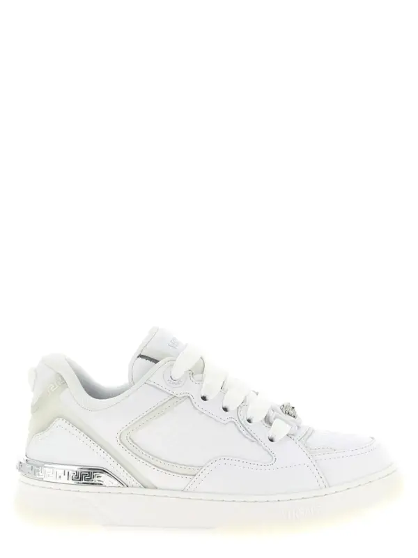 'Biggie Basket' sneakers VERSACE White