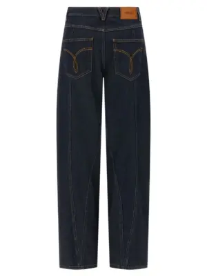 'Soft wash' jeans 10208821A153411D920 VERSACE Blue