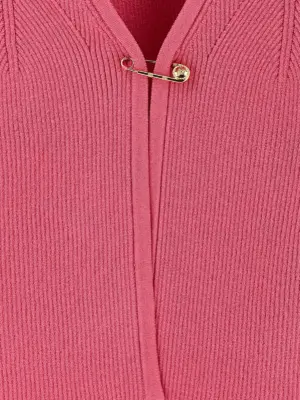 'Safety Pin' cardigan 83% viscose