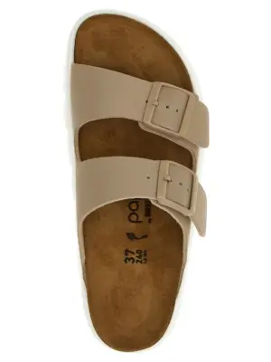 'Arizona PAP Chunky' sandals 100% calfskin leather (Bos Taurus) BIRKENSTOCK Beige