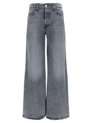 'The Ditcher Roller Sneak' jeans MOTHER Gray