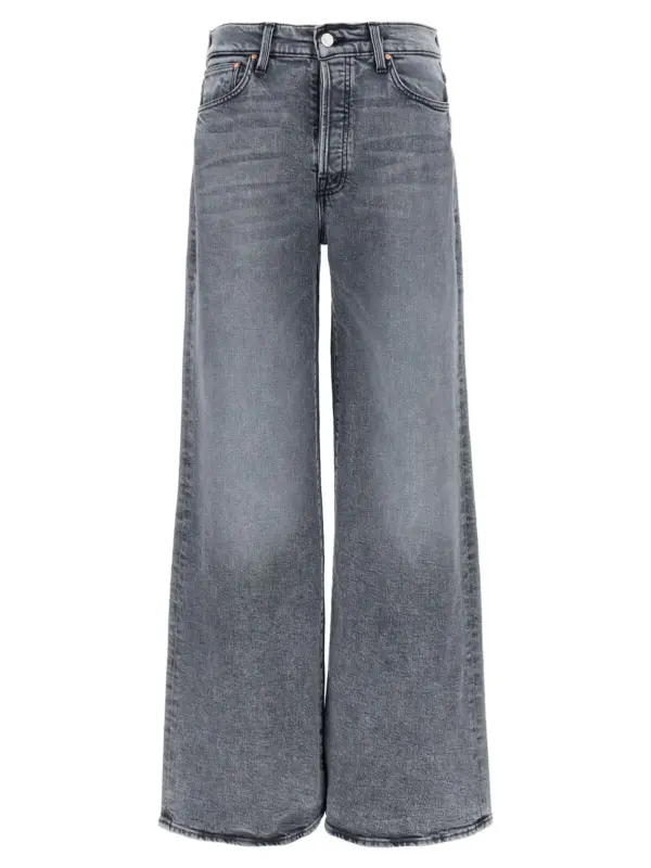'The Ditcher Roller Sneak' jeans MOTHER Gray