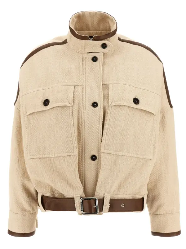 'Babilonia' blouson PINKO Beige