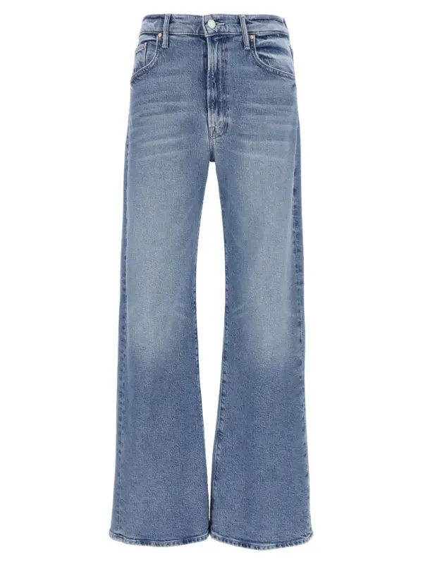 'The Lasso Sneak' jeans MOTHER Light Blue